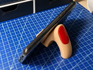 Soporte Móvil Dedo Uña