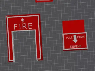 Fire alarm switch