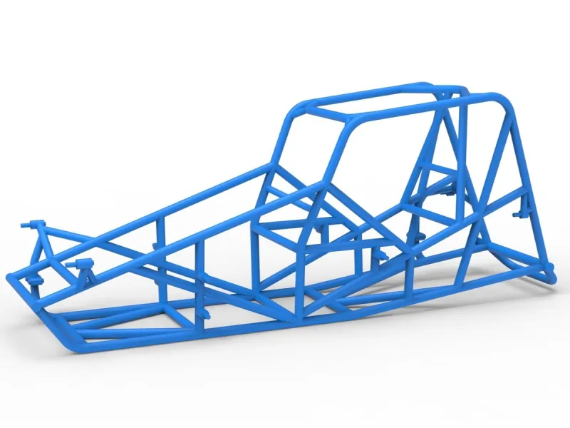 Frame of Silver Crown Car Version 3 Scale 1:25