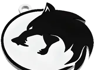 Llavero de Lobo