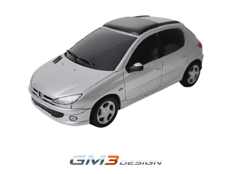STL-Bausatz Klassisches Auto im Maßstab 1:24 - Modell für den 3D-Druck