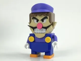 WALUIGI in "LEGOMARIO" style - complete set