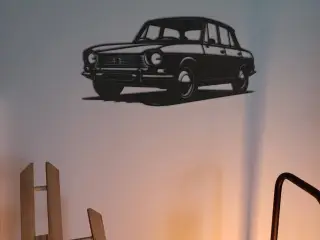 PEUGEOT 504 VINTAGE - 2D WALL ART #1