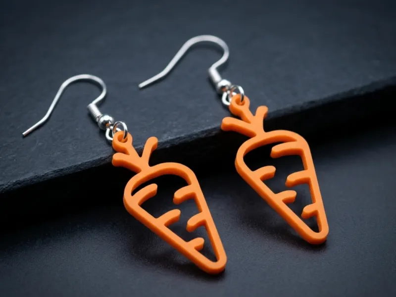 Earrings - 076 - Easy Print - Free