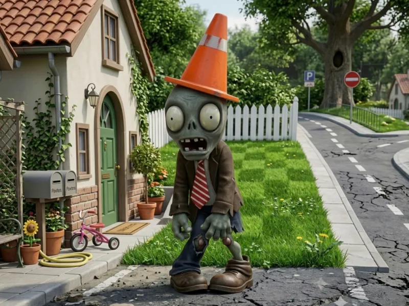 Zumbi do Cone - Plants vs. Zombies