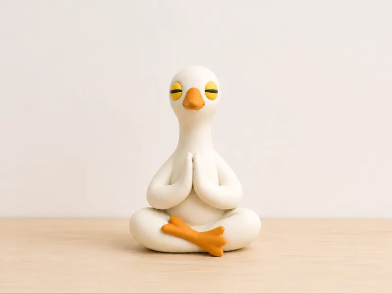 Meditasyon Yapan Yoga Kazı