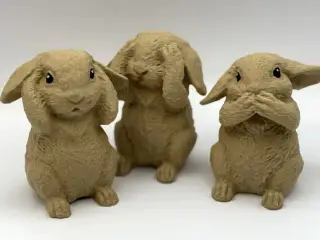 Three Cute Bunnies