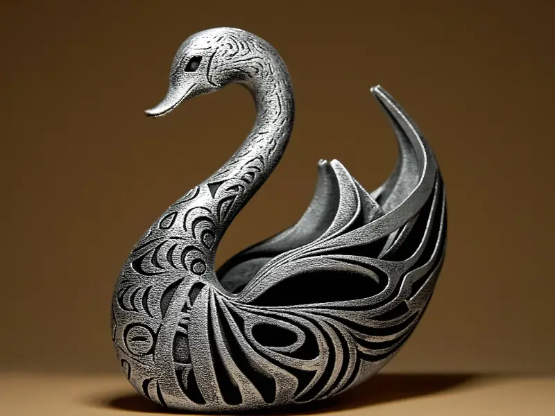 Designer SWAN Sculpture