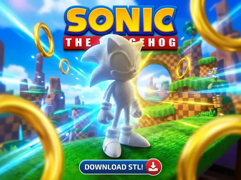 Sonic the Hedgehog Statuette