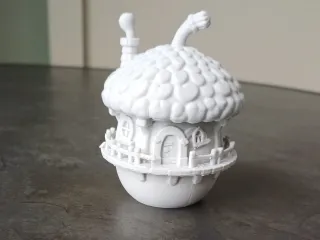 Whimsical Acorn House