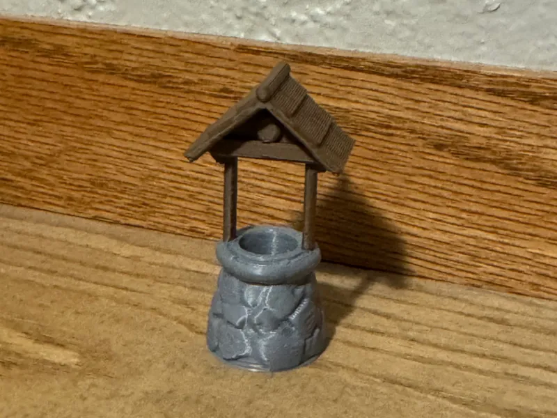 fairy garden wishing well