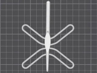 Crochet hook set 8mm, 6mm, and 4mm.