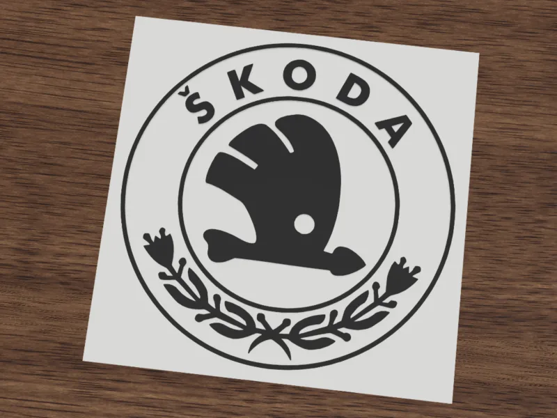 ŠKODA Heritage Laurel Logo