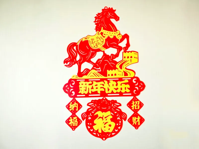 马年门窗挂件