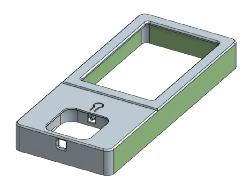 Sur-cadre Guition JC3248W535 et Aqara temperature sensor