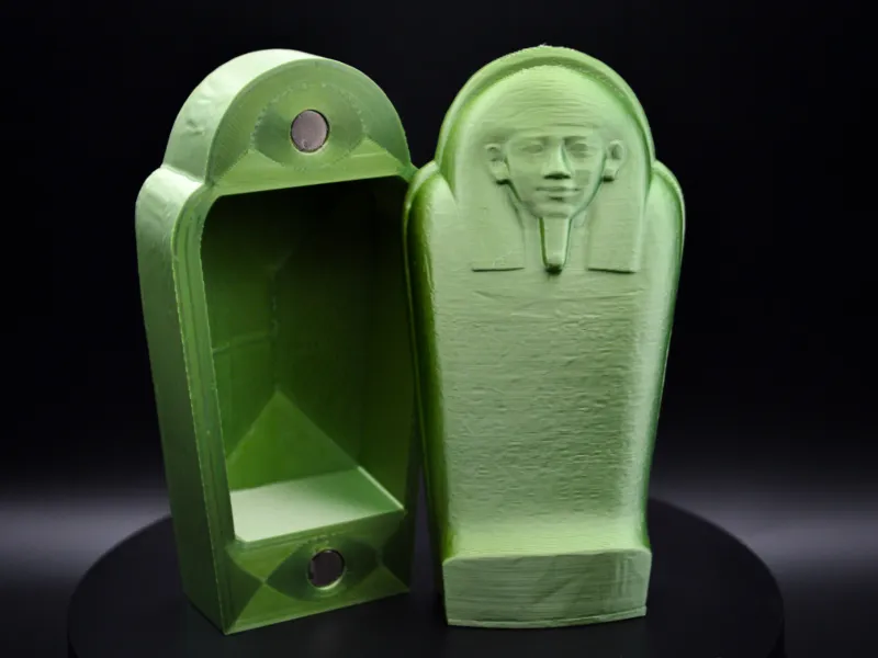 Sarcophagus of Harkhebit Chest (Print in Place No Supports)