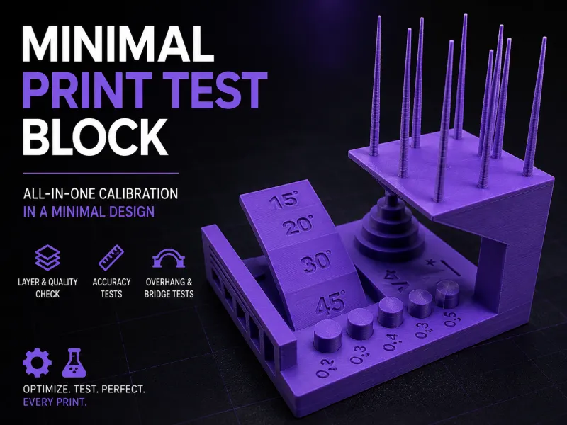 Minimal Print Test Block ⚙️🧪