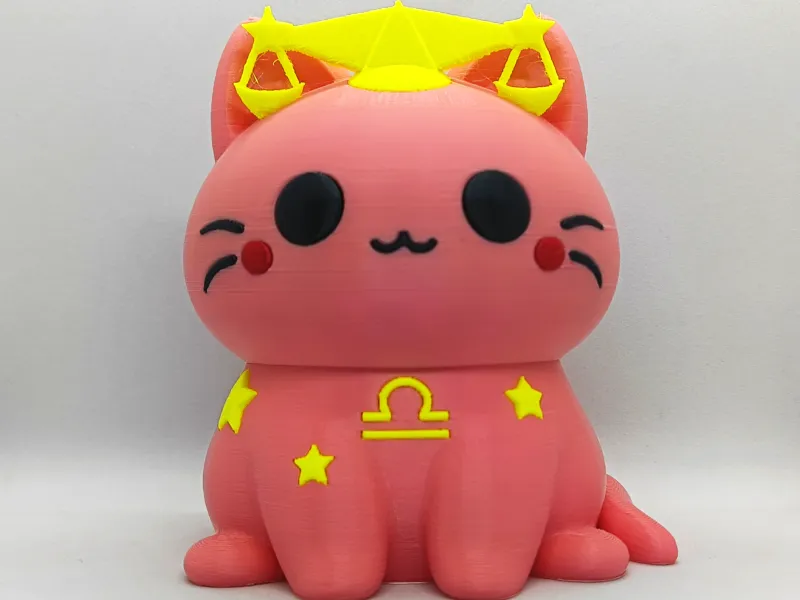 Kawaii Cat - Libra