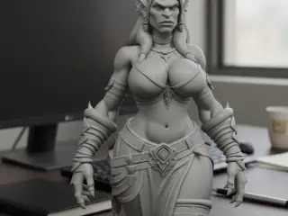 sexy orc woman
