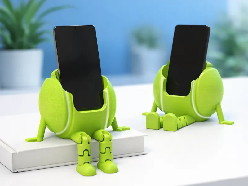 Tennis Phone Holder | Flexi Funny Desk Stand
