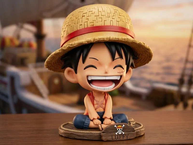 LUFFY sentado