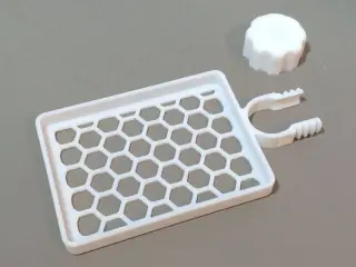 Faucet shelf