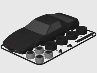 KITT - Knight Rider - Pontiac Firebird Trans Am