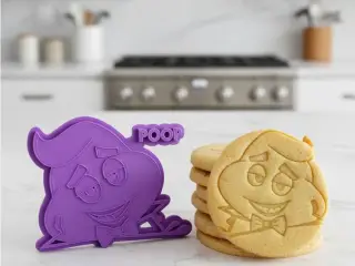 emoji 18 cookie cutter
