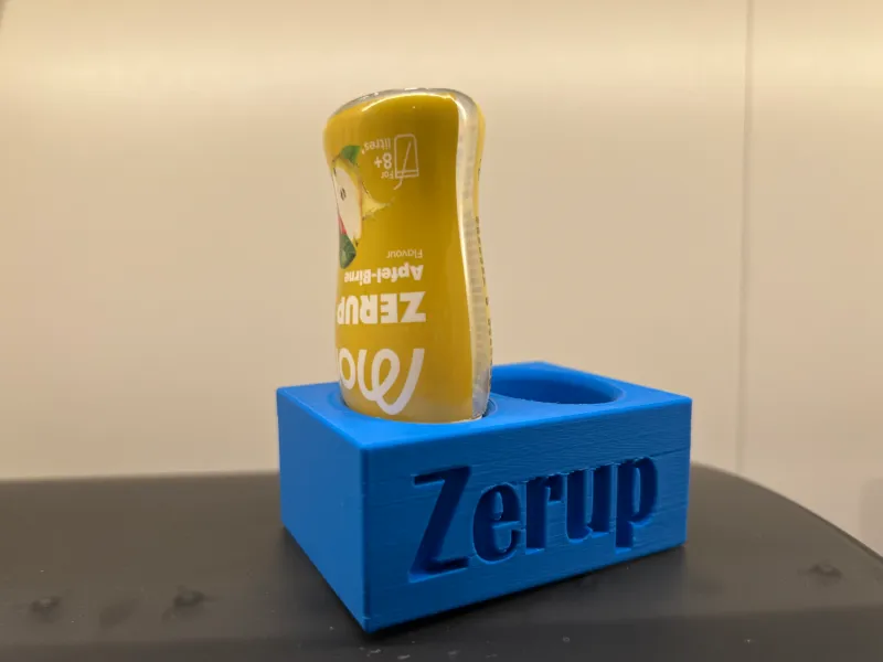 More Nutrition Zerup - kopfüber-Flaschenhalter