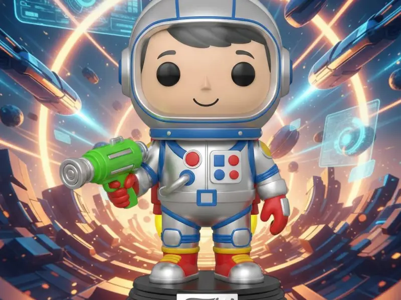 Pequeño Explorador Galáctico Figura Funko Pop