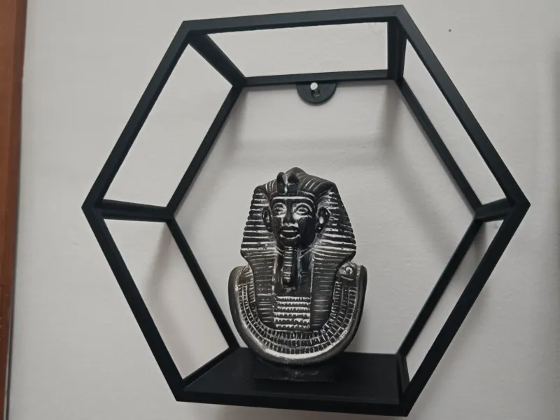 Hexagon Wall Shelf