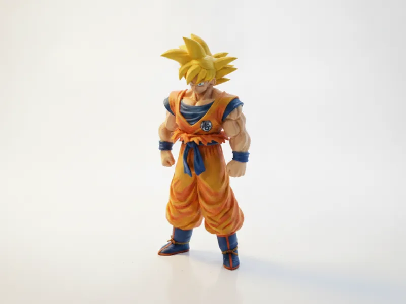 悟空 上半身裸 フィギュア アニメ ドラゴンボール 3Dプリント可能