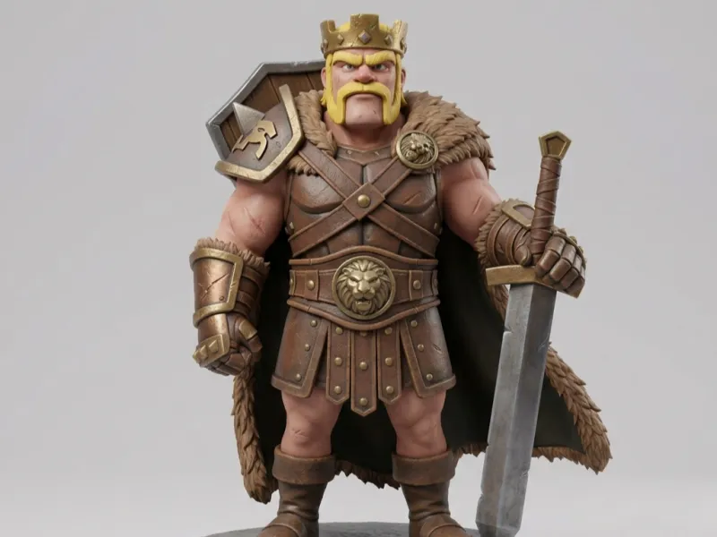 Clash of Clans COC The Barbarian King