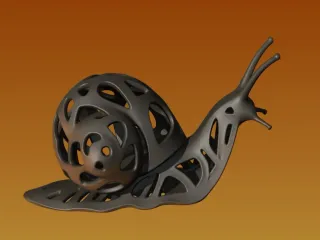 Snail - Voronoi - Art