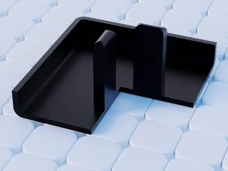 L-Edge Window Corner for Bungalow / Motorhome / Camper Van