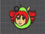 Pear Teto Keychain-0