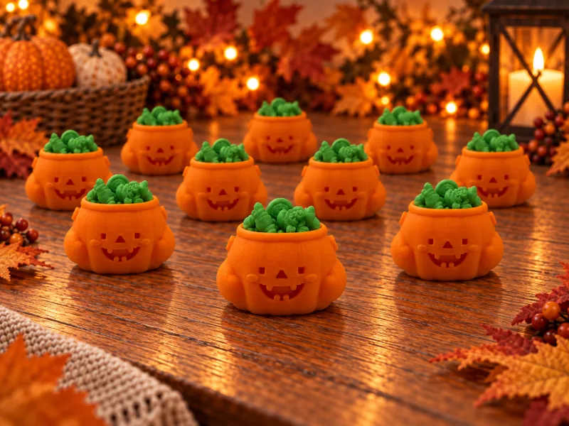 Süßer Kürbis-Kumpel | Niedliche Halloween-Deko