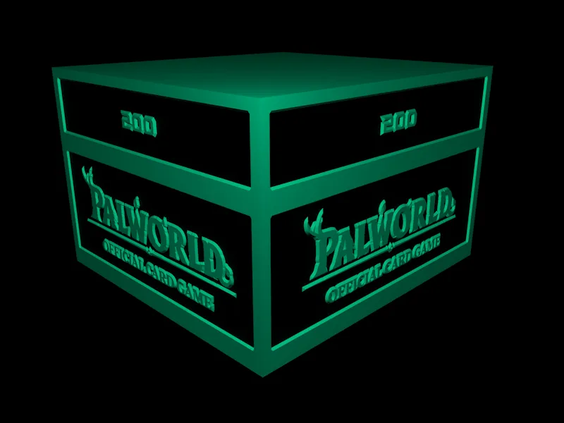Card Box V2 - Palworld - 200 Cards (Topload)