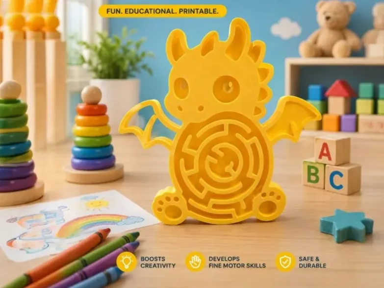 Dragon Maze – Puzzle à bille éducatif