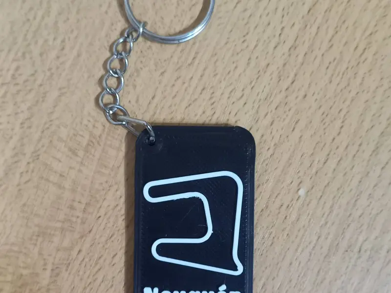Neuquén Circuit Keychain