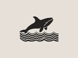 Whale Wave 3D Print Wall Art