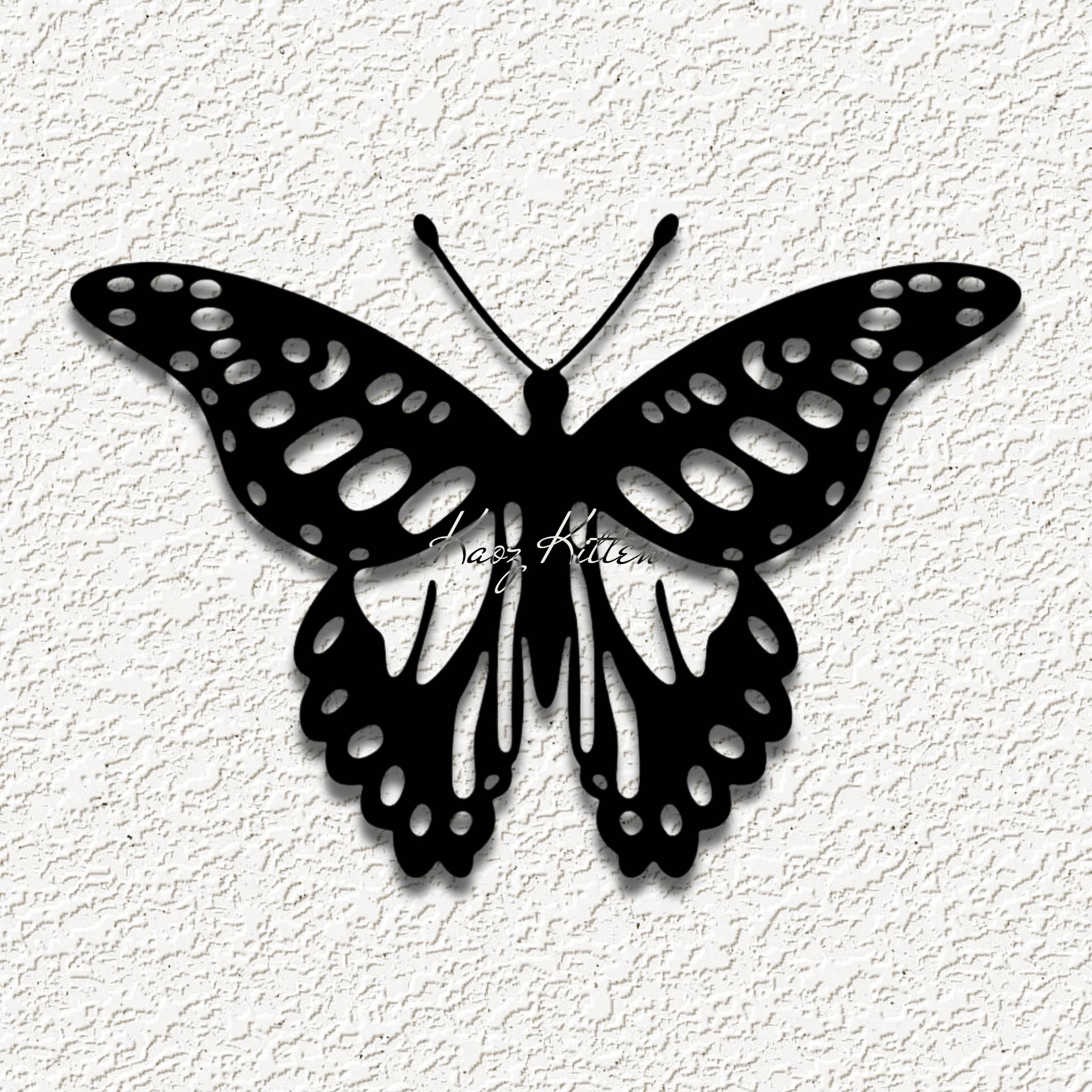 butterfly garden wall art home decor