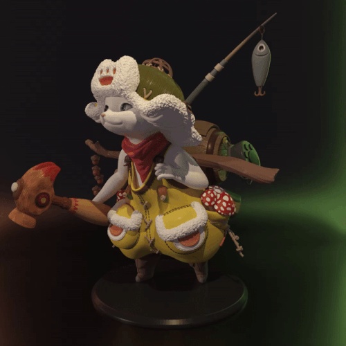 Monster Hunter Palico – Figure