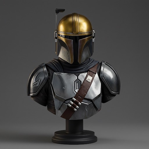 Mandalorian Bust Star Wars