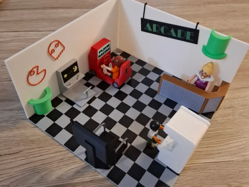 Playset Arcade Room Playmobil