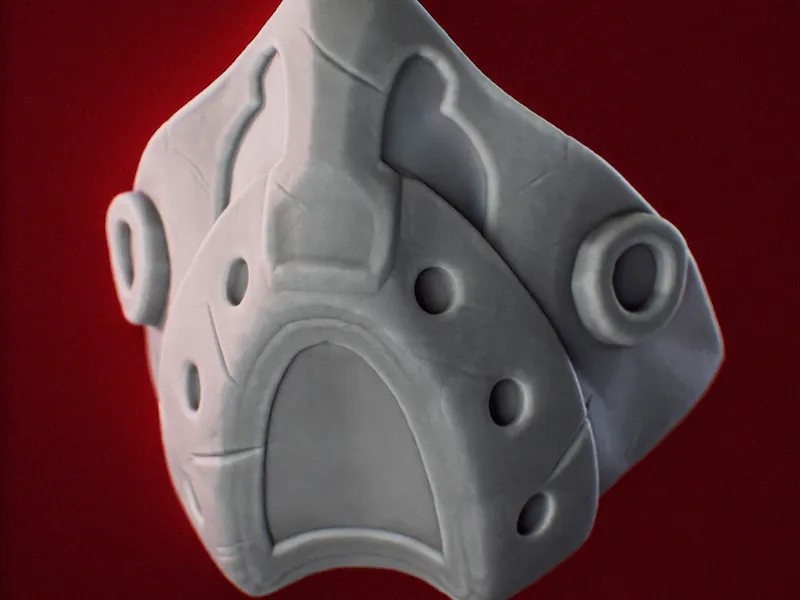 Tremor Mask from Mortal Kombat - MK - Mascara de Tremor MKX