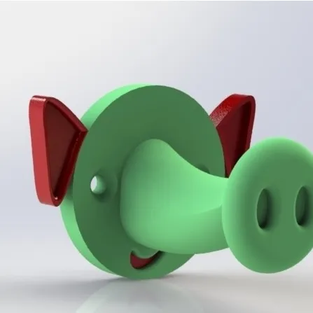Funny Hook pig