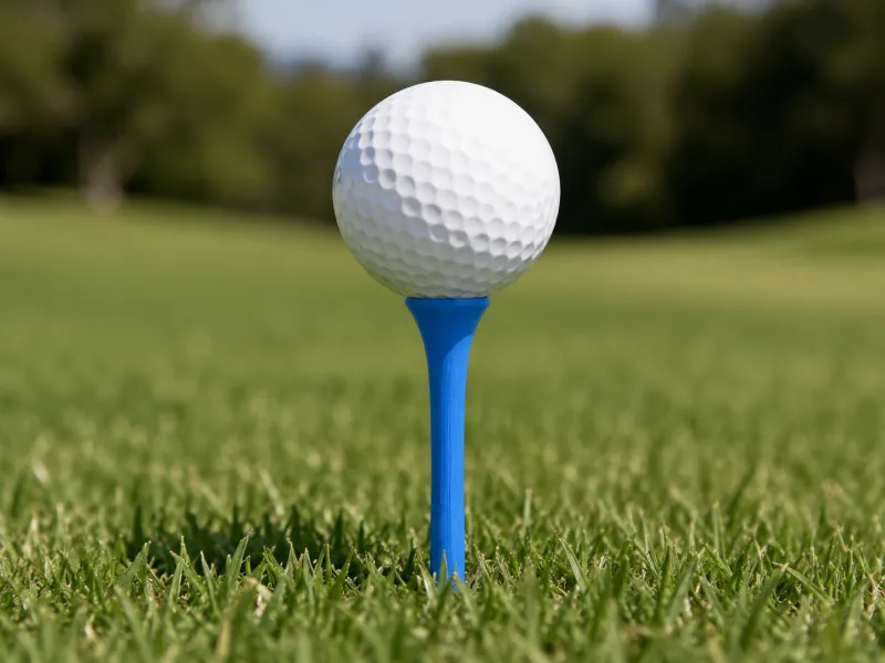 Tee de golf imprimé en 3D – Tee durable à large coupelle