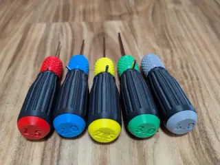 Ergonomic handles for allen keys