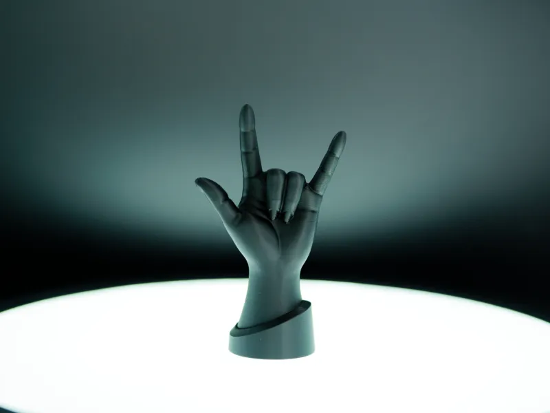 Love Gesture Hand Jewelry Display
